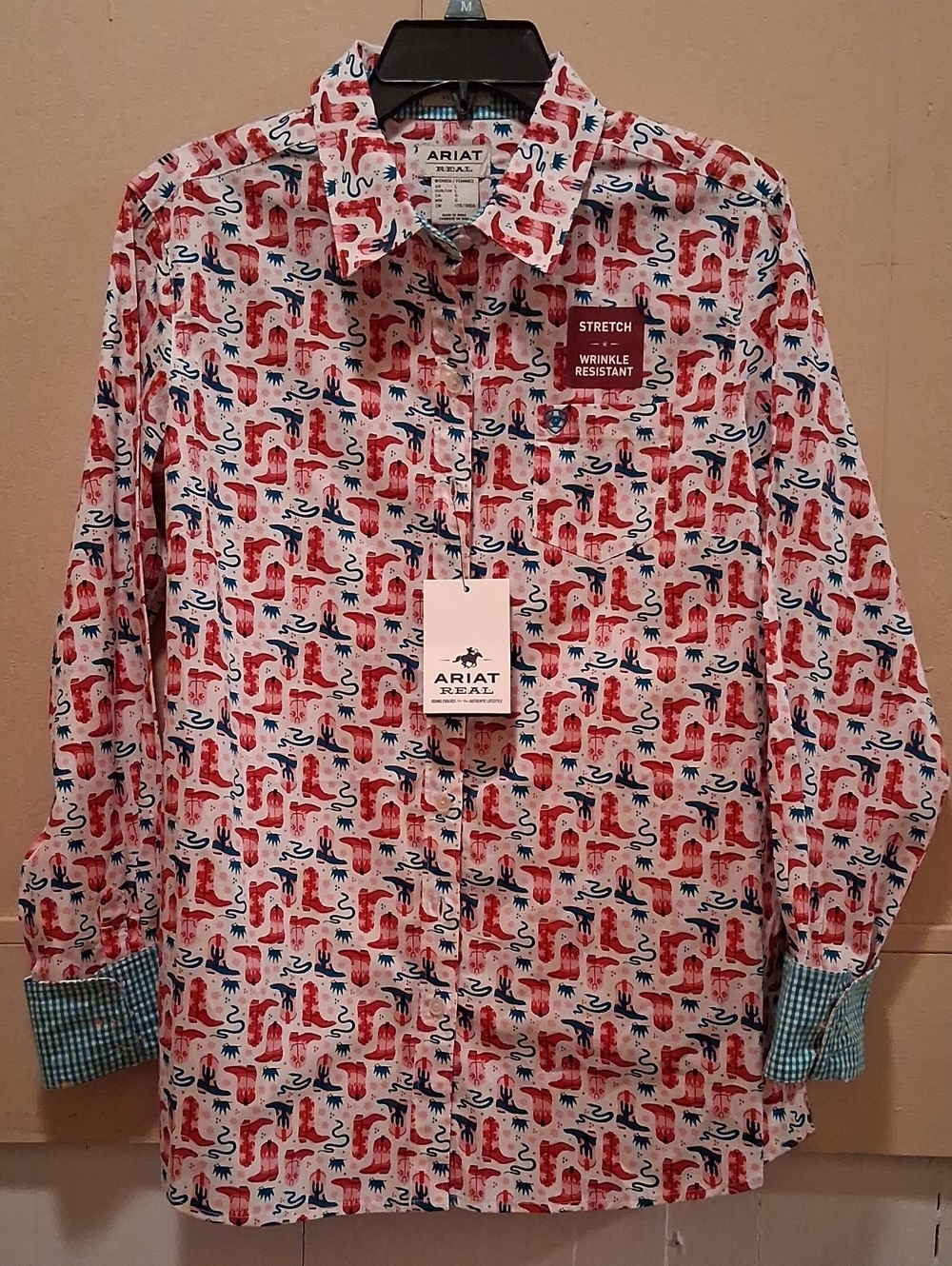 NWT Ariat Kirby Stretch Shirt- Blazin' Boot